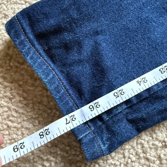 VTG Moschino Peace Back Pocket Stretch Denim Size 28 - Picture 7 of 10